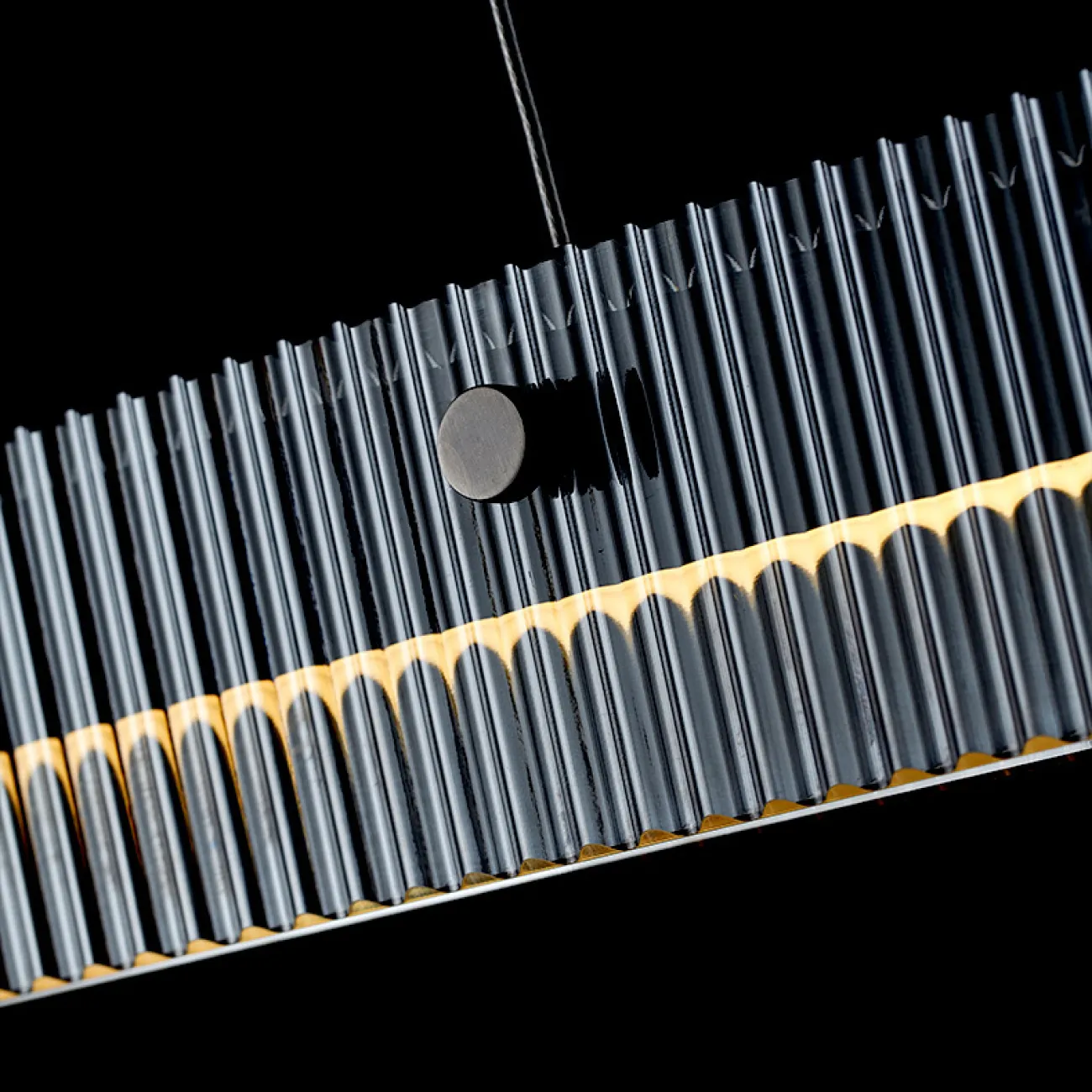 Подвесной светильник CHIFFA L100 Black от ImperiumLoft