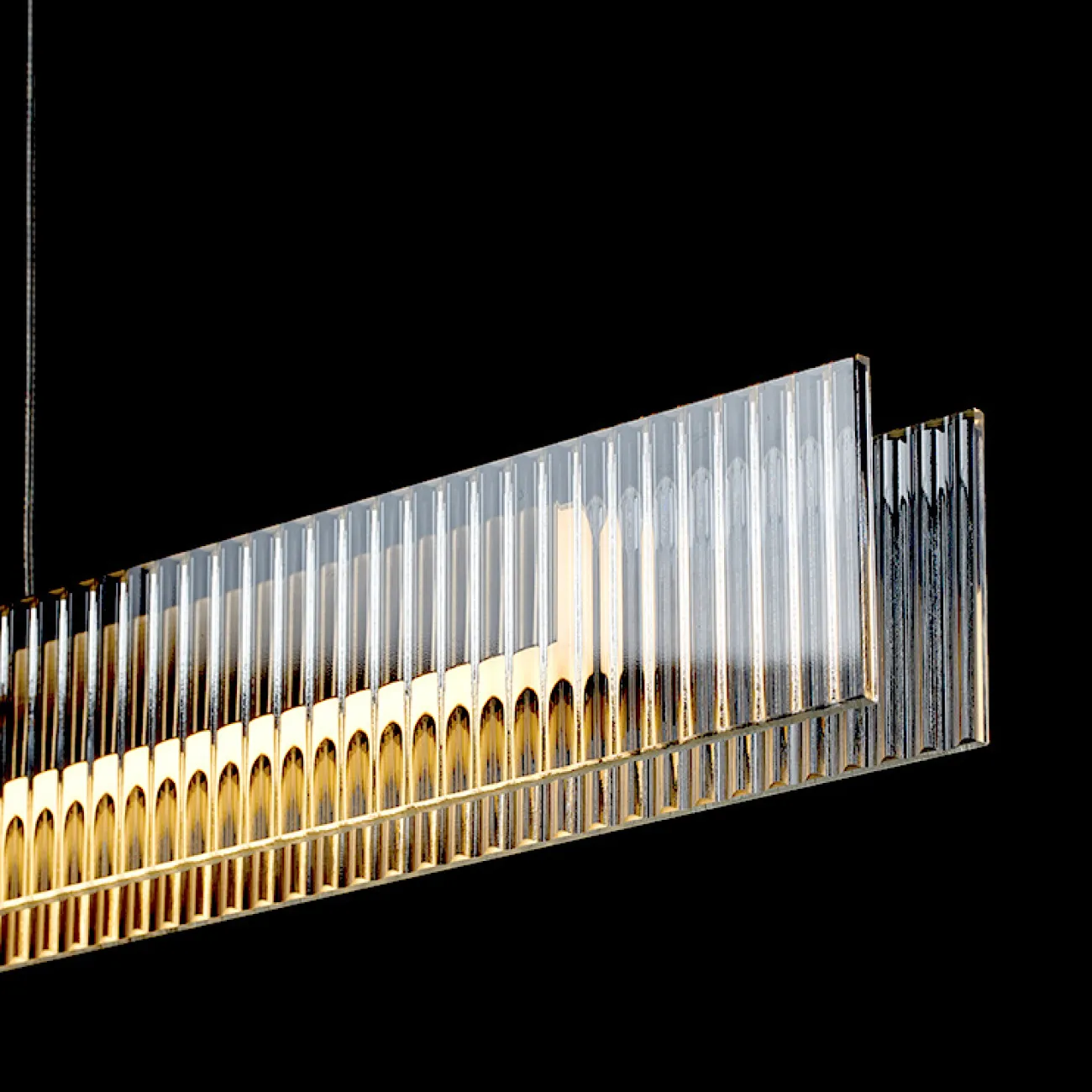 Подвесной светильник CHIFFA L100 Black от ImperiumLoft