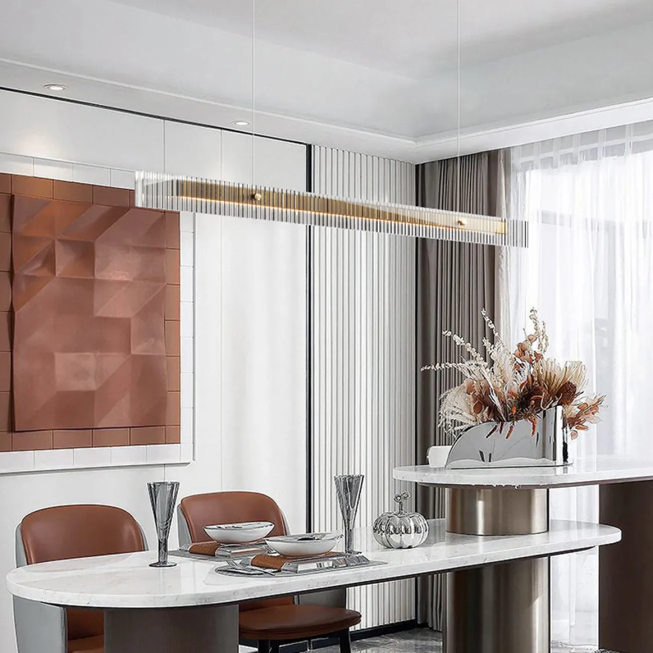 Подвесной светильник CHIFFA L100 Black от ImperiumLoft