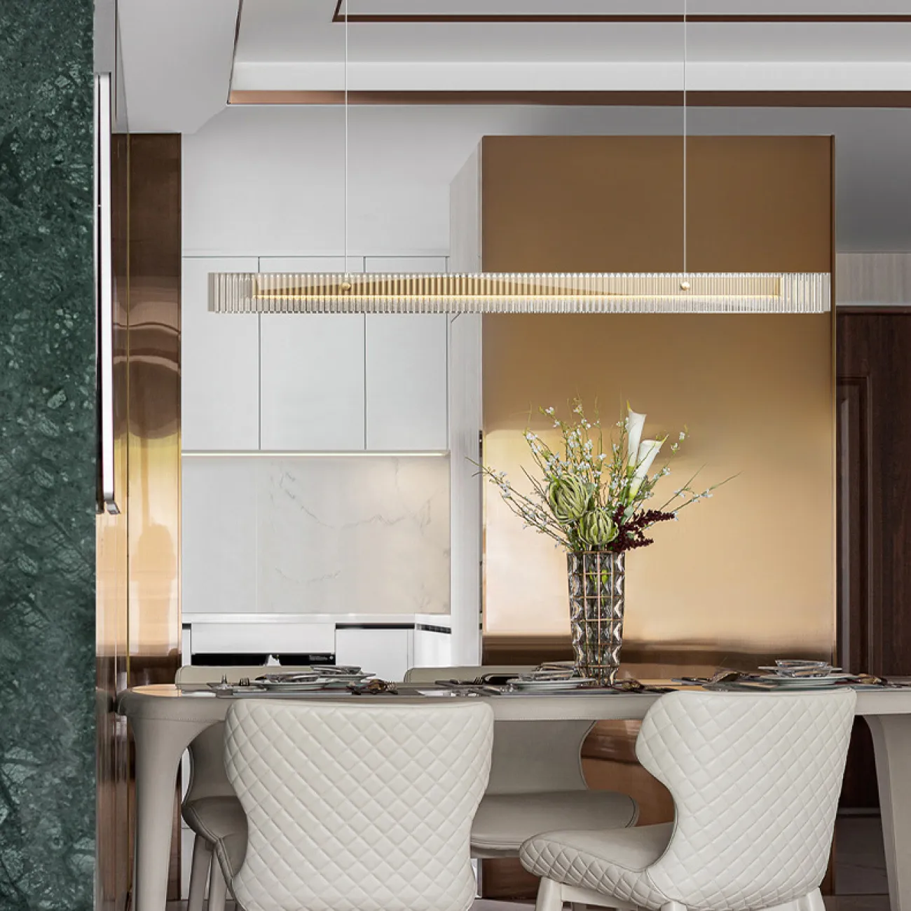 Подвесной светильник CHIFFA L140 Brass от ImperiumLoft