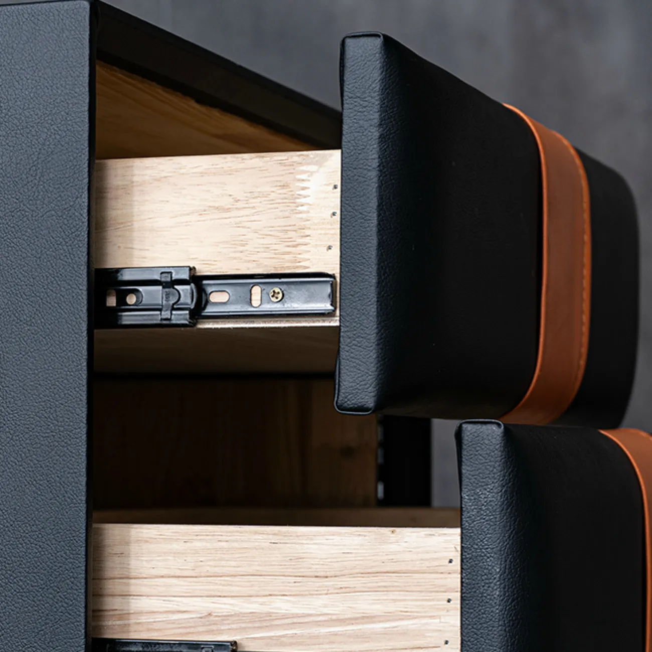 Дизайнерская прикроватная тумба - LaLume-TT00125 Дизайнерская прикроватная тумба - LaLume-TT00125