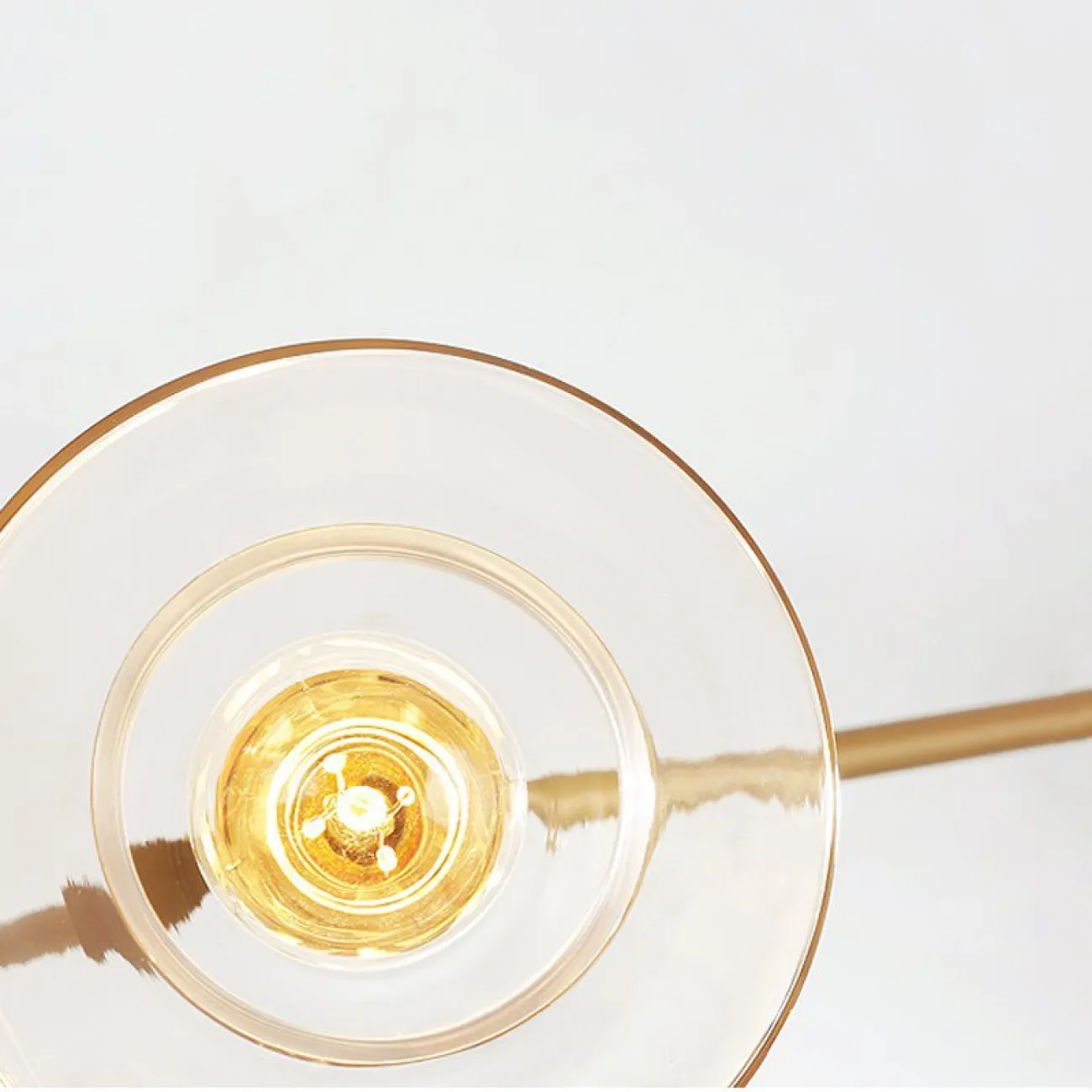 Дизайнерская люстра со стеклянными поворотными плафонами HILDA