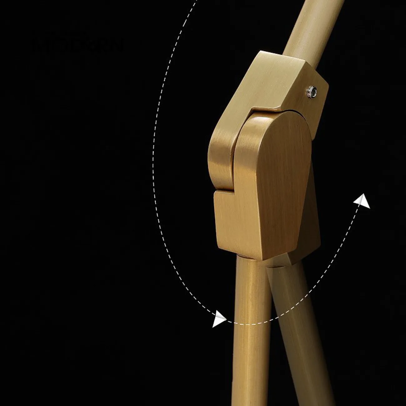 Дизайнерская люстра со стеклянными поворотными плафонами HILDA