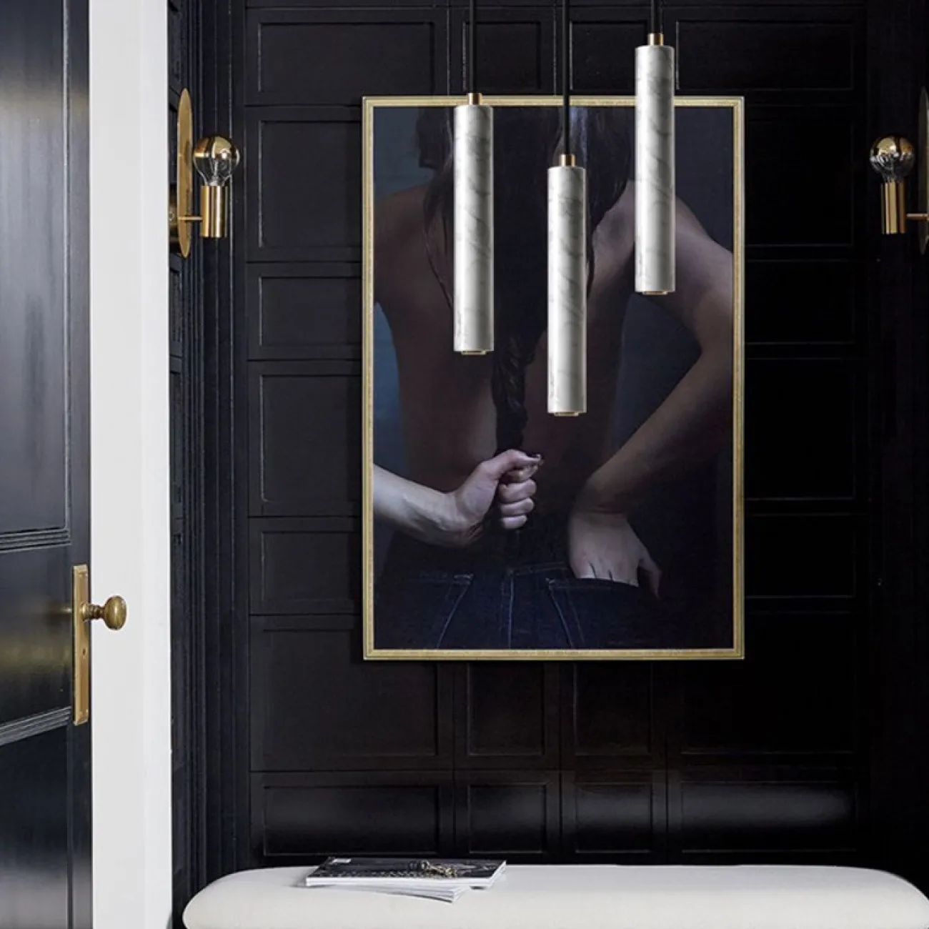 Подвесной светильник STONE MARBLE от ImperiumLoft