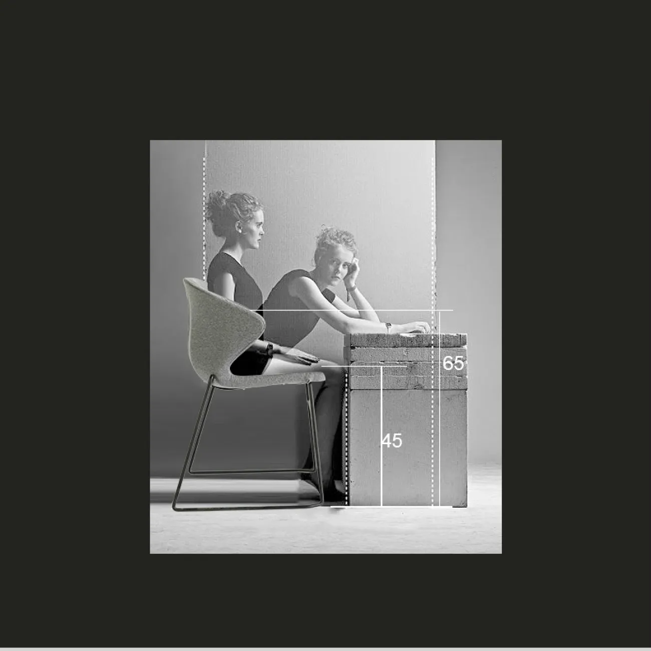 Дизайнерский стул LaLume-ST00117