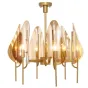 Люстра Chandelier Max Ingrand Fontana Arte Amber glass designed by Max Ingrand от LaLume