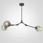 Люстра Сrumpled Glass Bubble Chandelier Gray 3 плафона от ImperiumLoft