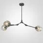 Люстра Сrumpled Glass Bubble Chandelier Gray 3 плафона от ImperiumLoft