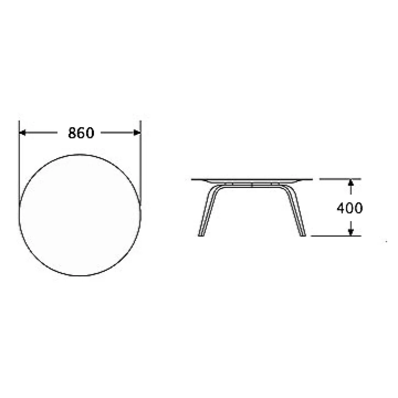 Столик Eames Plywood designed by Charles and Ray Eames от LaLume