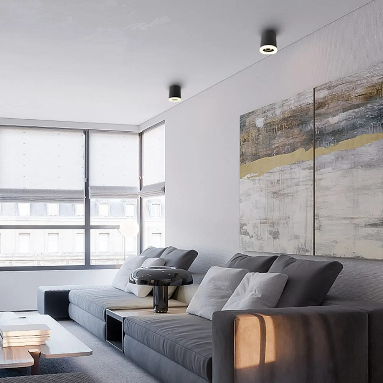 Потолочный светильник TILL 7W Белый от ImperiumLoft