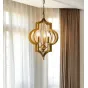 Люстра Scarlett Hollywood Regency Gold Leaf Pattern Pendant Chandelier D42 от ImperiumLoft