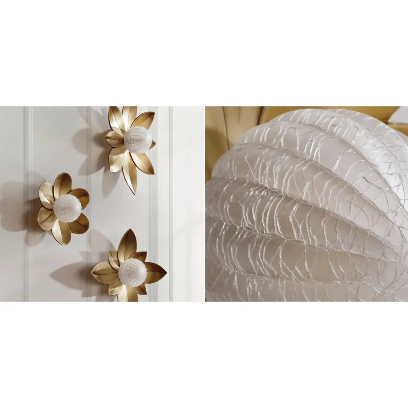 LOTUS Wall Lamp Бра форме листьев лотоса