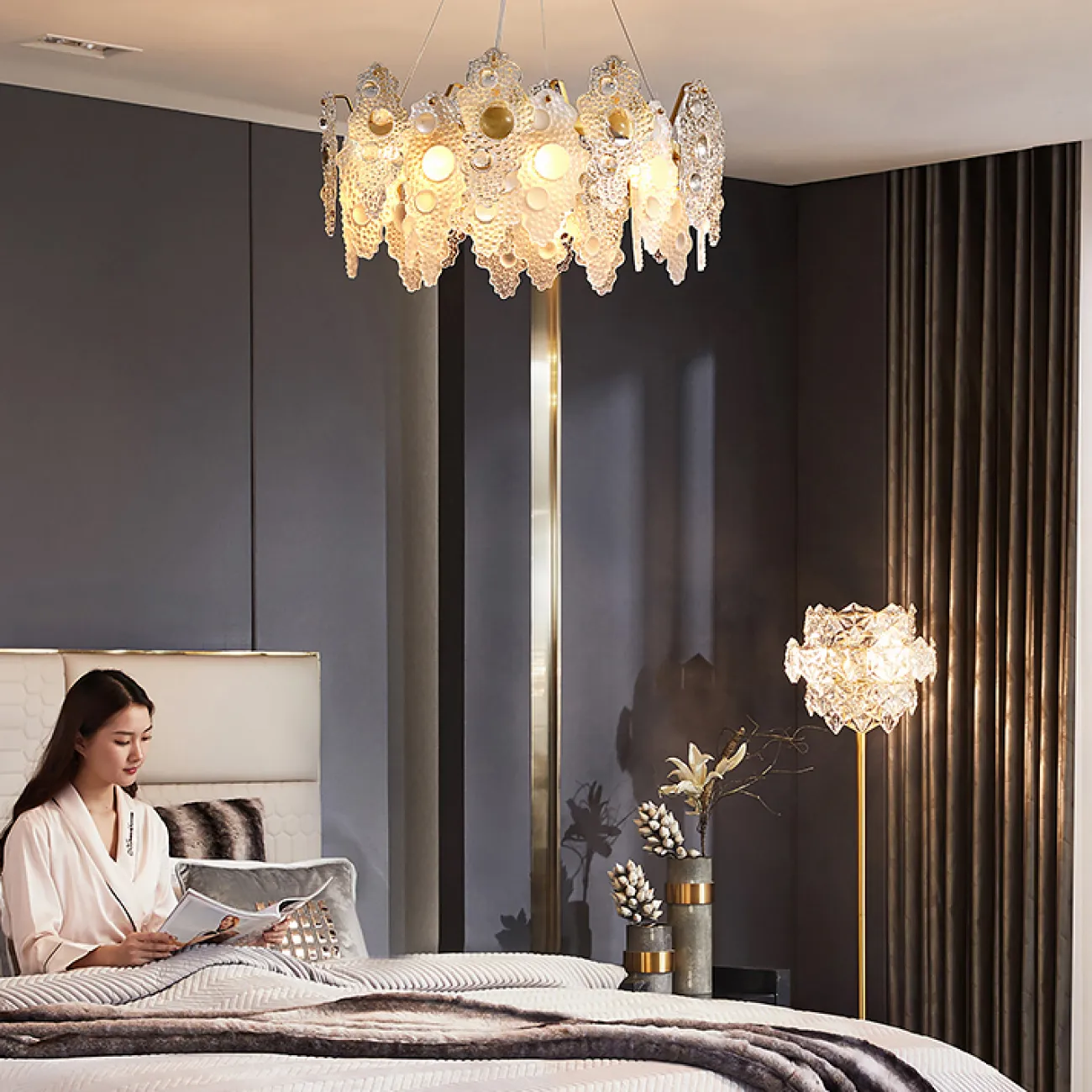 Подвесная люстра POMONA D60 от ImperiumLoft