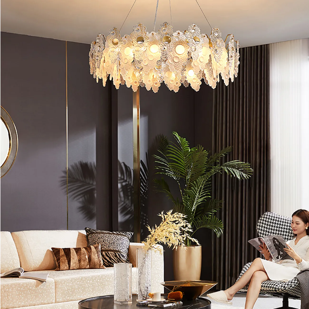 Подвесная люстра POMONA D48 от ImperiumLoft