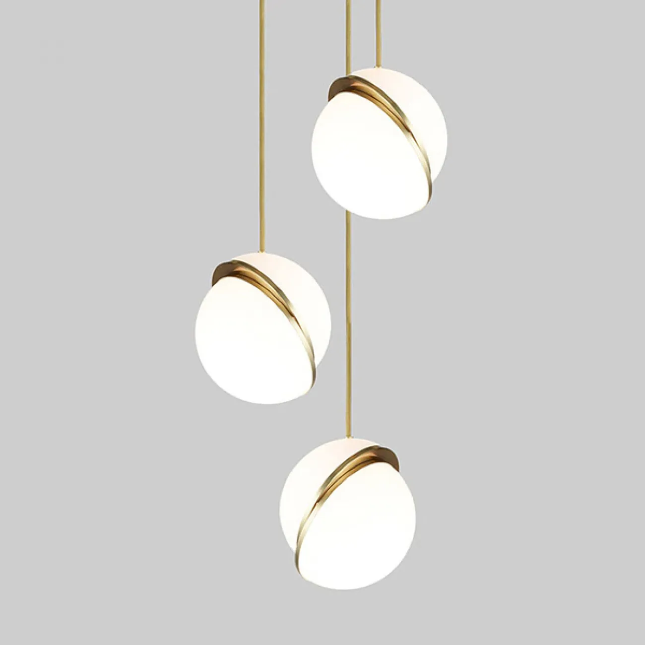 Подвесной светильник ImperiumLoft Crescent 3 9182S/3S white от ImperiumLoft