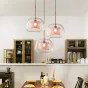 Светильник с тремя подвесами CATCH TRIO ROSE от ImperiumLoft