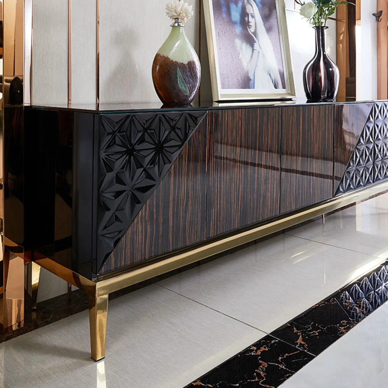 Дизайнерская тумба под TV - LaLume-TV00160