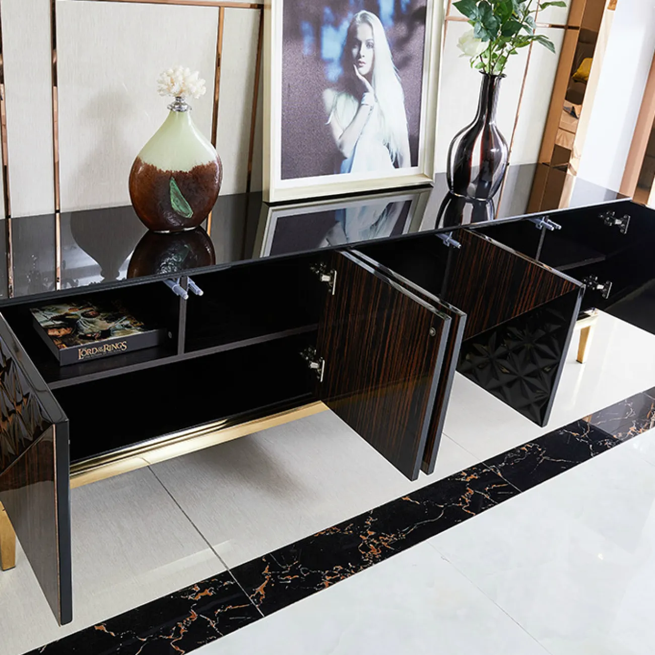 Дизайнерская тумба под TV - LaLume-TV00160