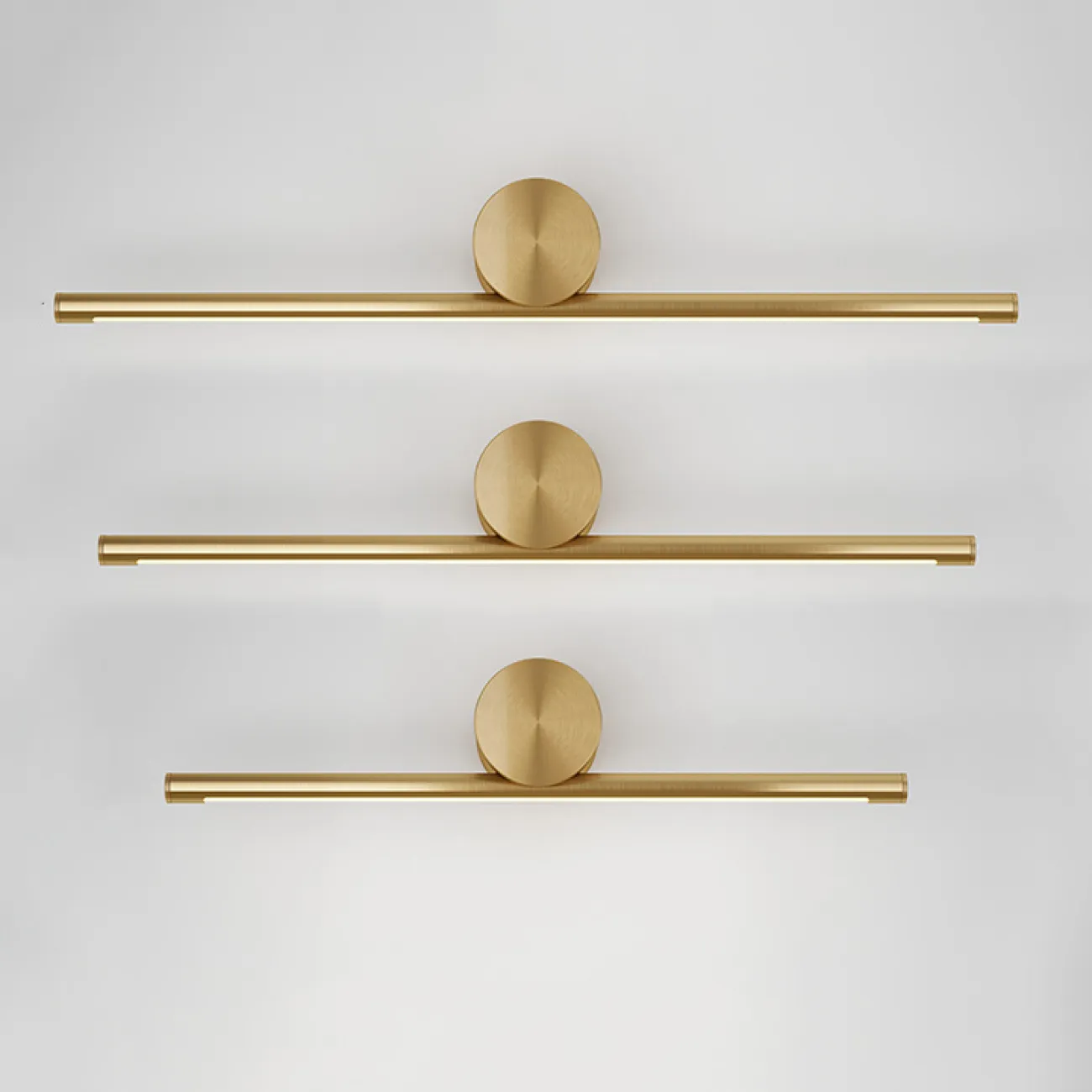 Настенный светильник BREEZE B L60 Brass от ImperiumLoft