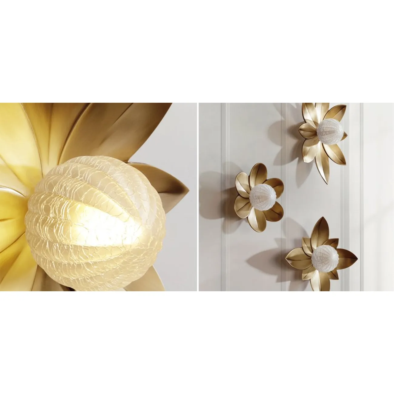 LOTUS Wall Lamp II Бра форме листьев лотоса