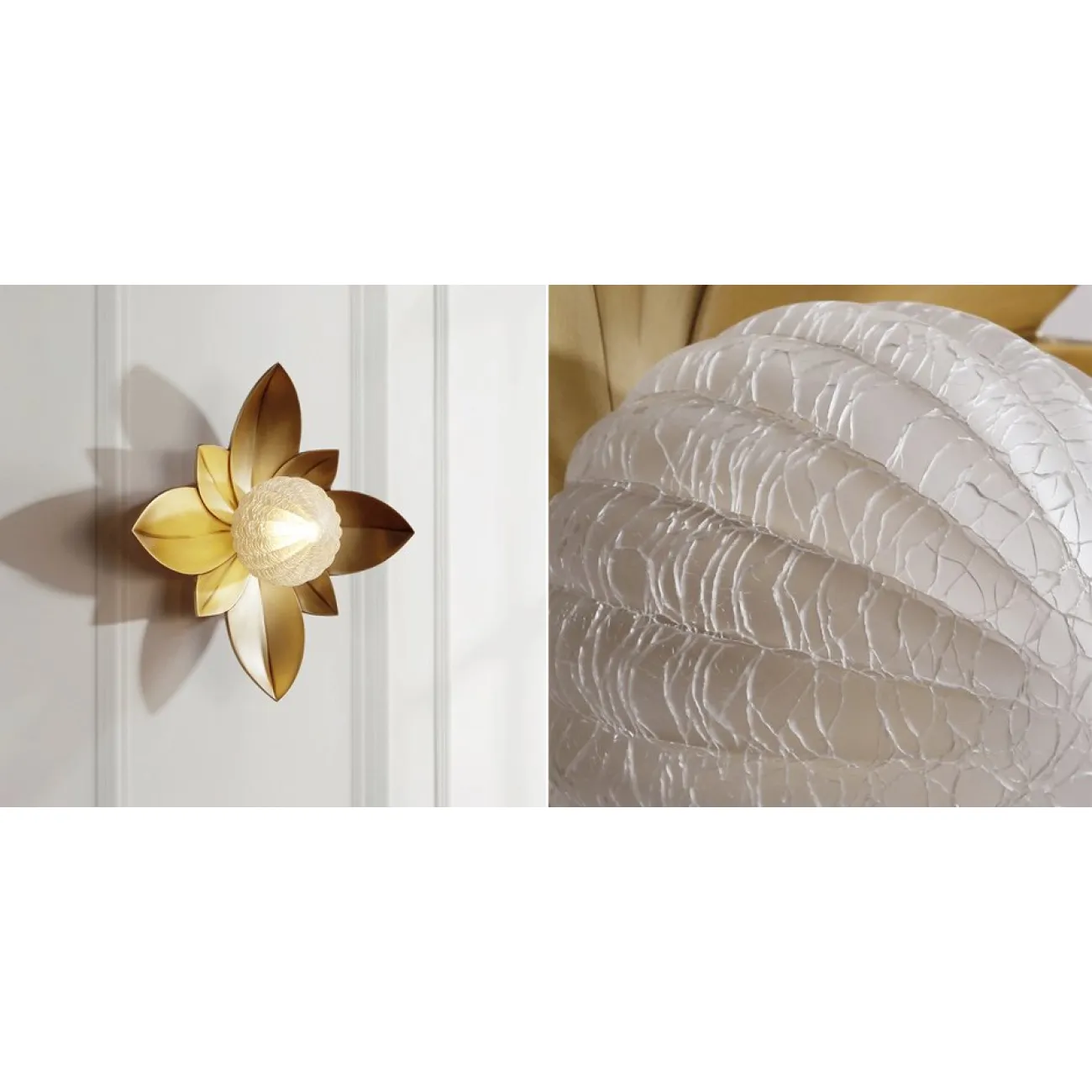 LOTUS Wall Lamp II Бра форме листьев лотоса