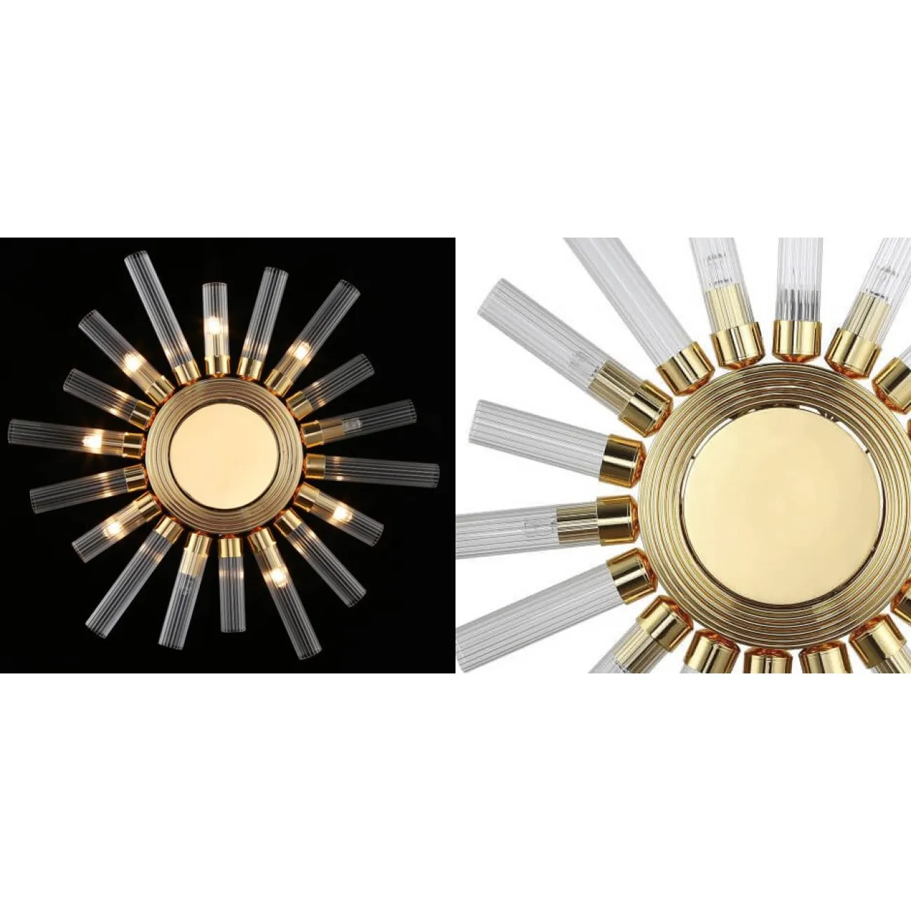 БРА Art Deco Sun Light Ceiling