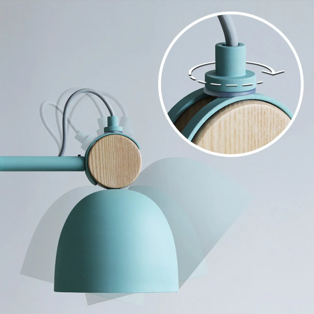 Потолочная люстр на штанге ROLLA 8 Gray от ImperiumLoft Потолочная люстр на штанге ROLLA 8 Gray от ImperiumLoft