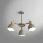Потолочная люстр на штанге ROLLA 3 beige от ImperiumLoft