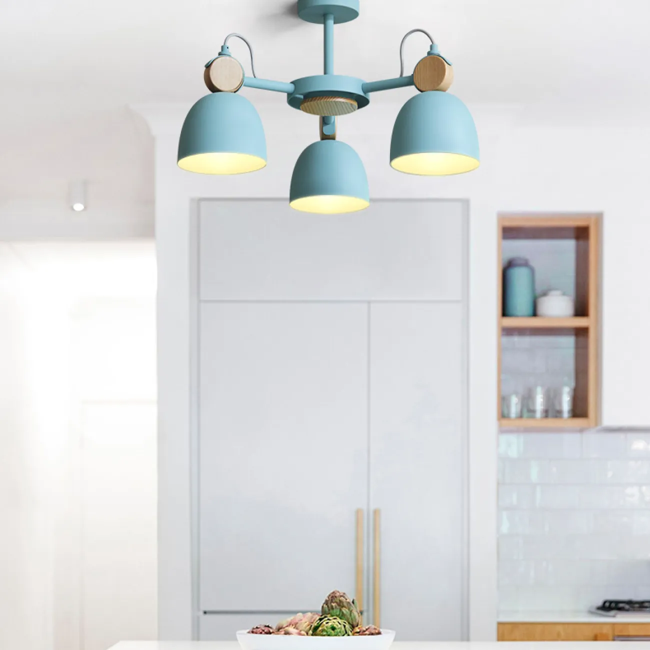 Потолочная люстр на штанге ROLLA 8 Gray от ImperiumLoft Потолочная люстр на штанге ROLLA 8 Gray от ImperiumLoft