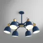 Потолочная люстр на штанге ROLLA 6 bilberry от ImperiumLoft