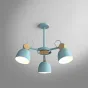 Потолочная люстр на штанге ROLLA 3 blueice от ImperiumLoft