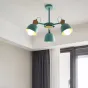 Потолочная люстр на штанге ROLLA 3 blueice от ImperiumLoft