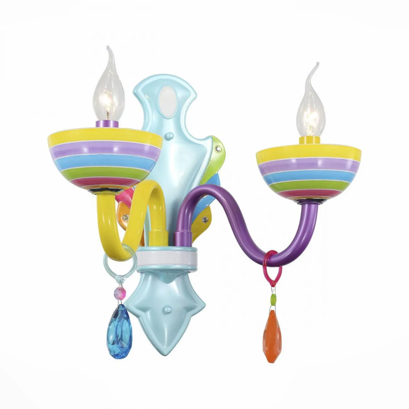 Разноцветный настенный светильник RAINBOW WALL 5 от ImperiumLoft