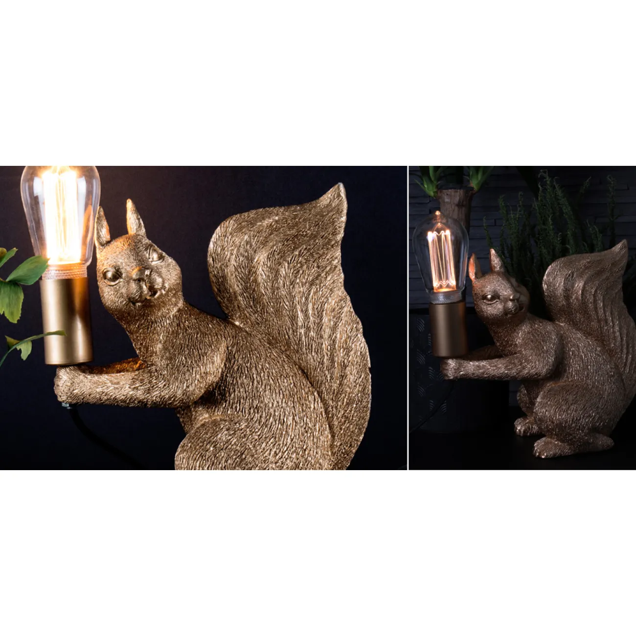 Настольная лампа Piff Table Gold Золотая белка Настольная лампа Piff Table Gold Золотая белка