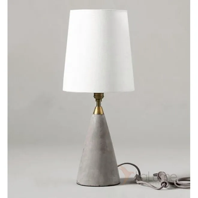 Настольная лампа Concrete Stone Table Lamp Cone от LaLume
