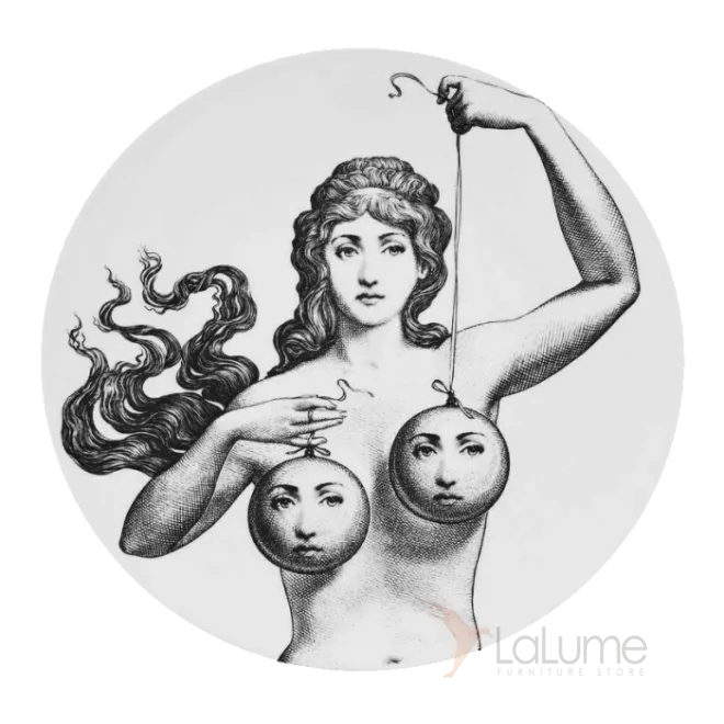 Декоративная тарелка Fornasetti 001 designed by Piero Fornasetti от LaLume