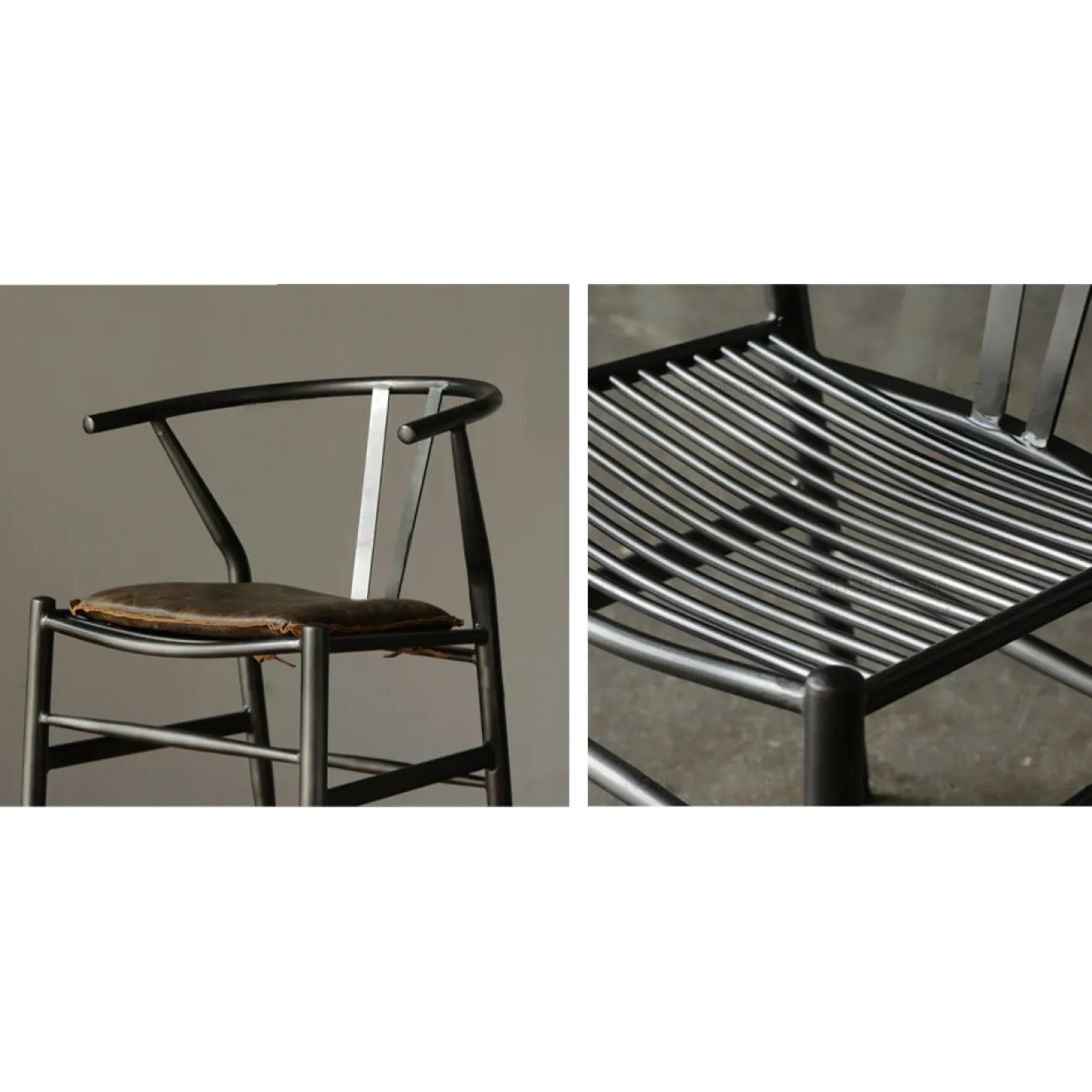 Стул Loft Industrial Kitchen Leather от LaLume