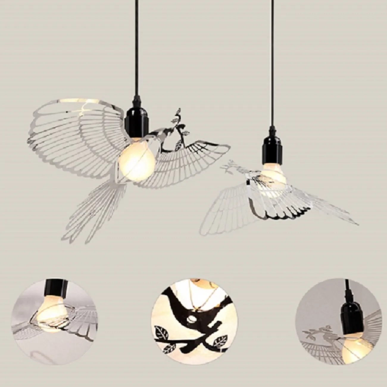 Подвесной светильник Creative bird от ImperiumLoft