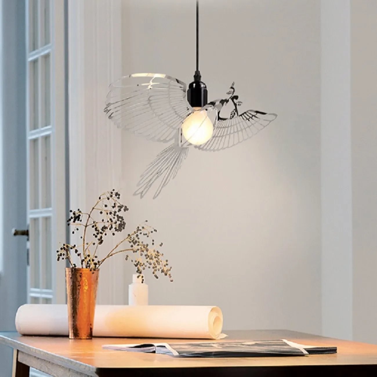 Подвесной светильник Creative bird от ImperiumLoft