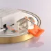 Точечный светодиодный светильник HEIN D10 Brass Трехцветный свет