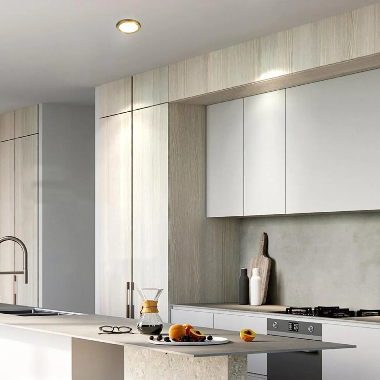 Серия точечных светодиодных светильников с дисковидным латунным корпусом HEIN D12 Brass Трехцветный свет Серия точечных светодиодных светильников с дисковидным латунным корпусом HEIN D12 Brass Трехцветный свет