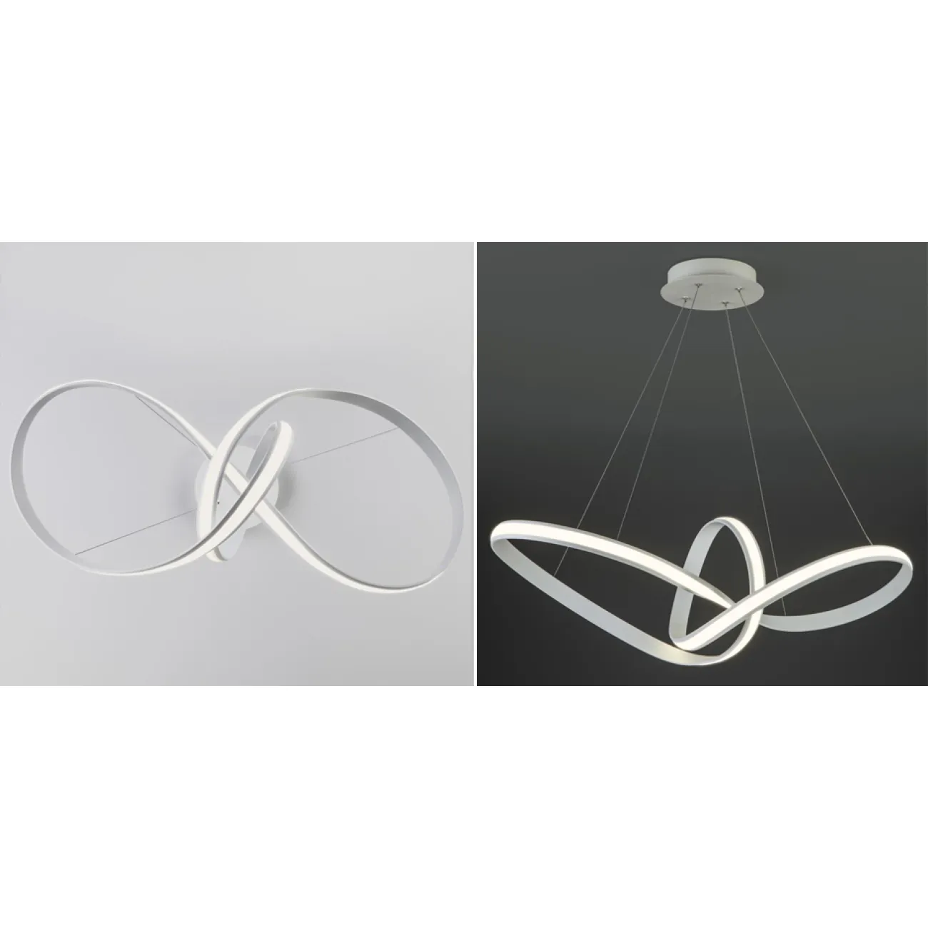 Люстра Mobius Strip White Chandelier