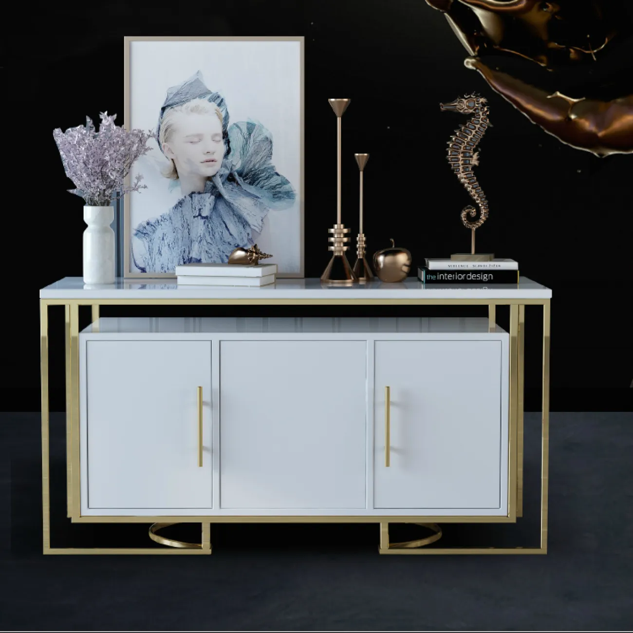 Дизайнерский комод - LaLume – KS00115