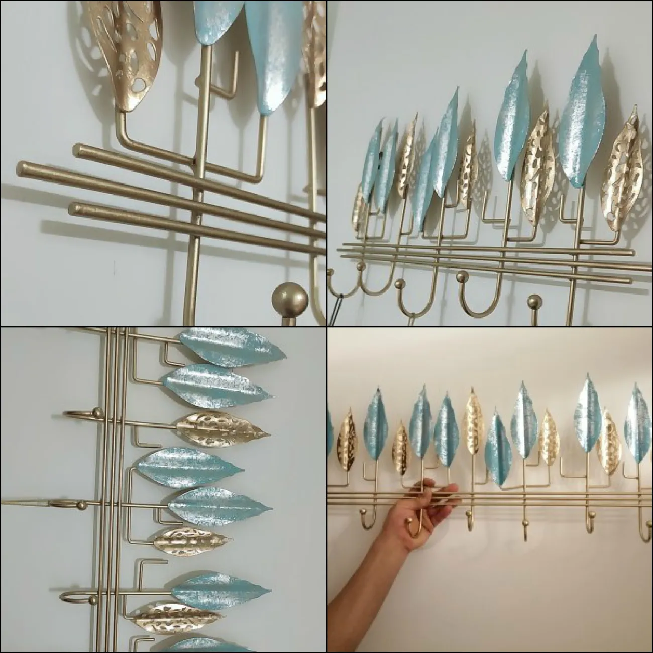 Дизайнерский настенный декор вешалка LaLume-KKK00299