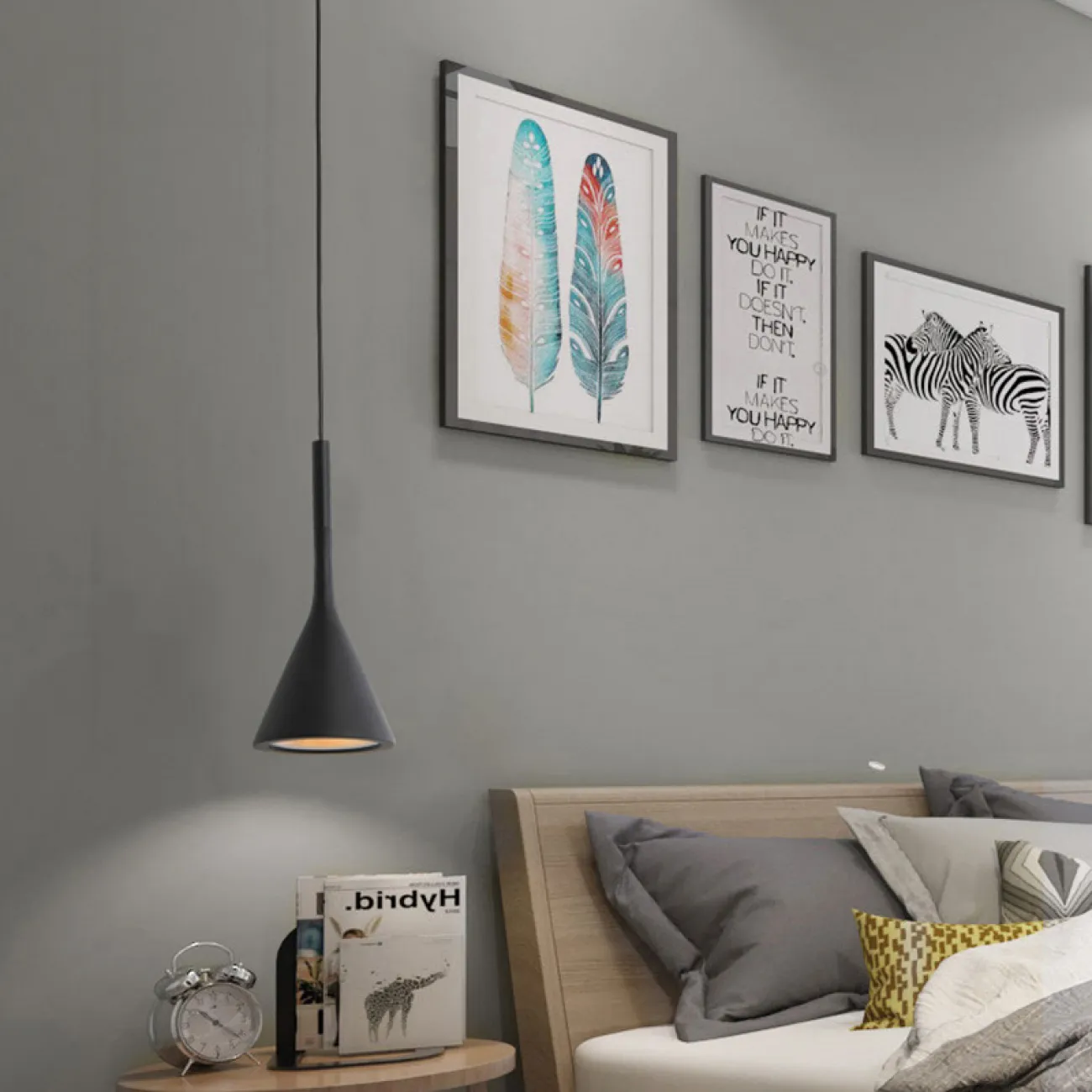 Подвесной светильник JOT Grey от ImperiumLoft