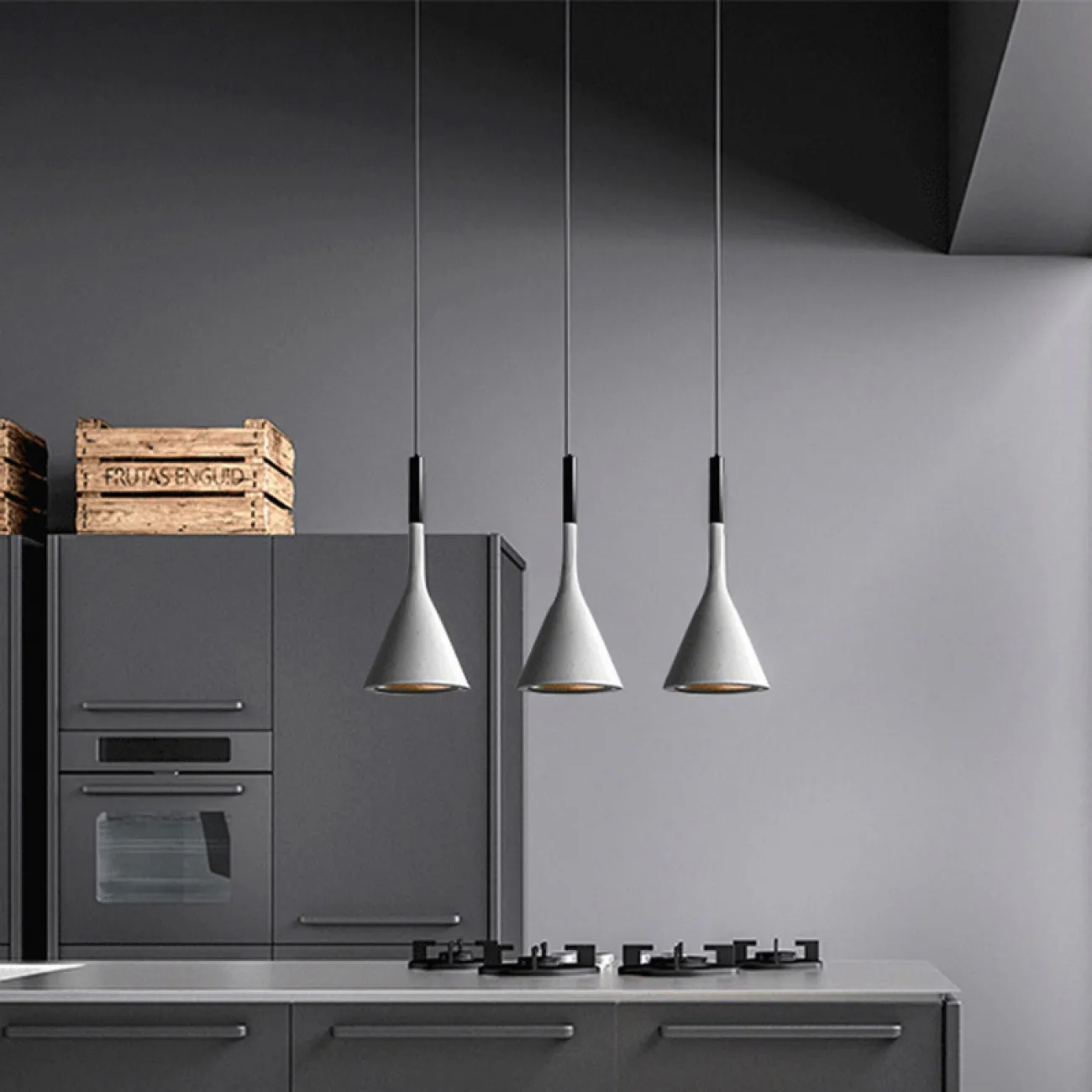 Подвесной светильник JOT Grey от ImperiumLoft