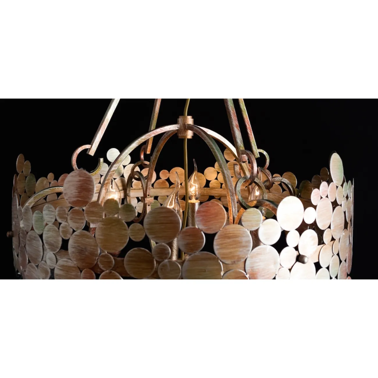 Люстра Round Iron Shod Chandelier от LaLume