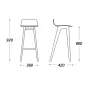Барный стул Morph Bar Stool designed by Formstelle		 in 2010 от LaLume