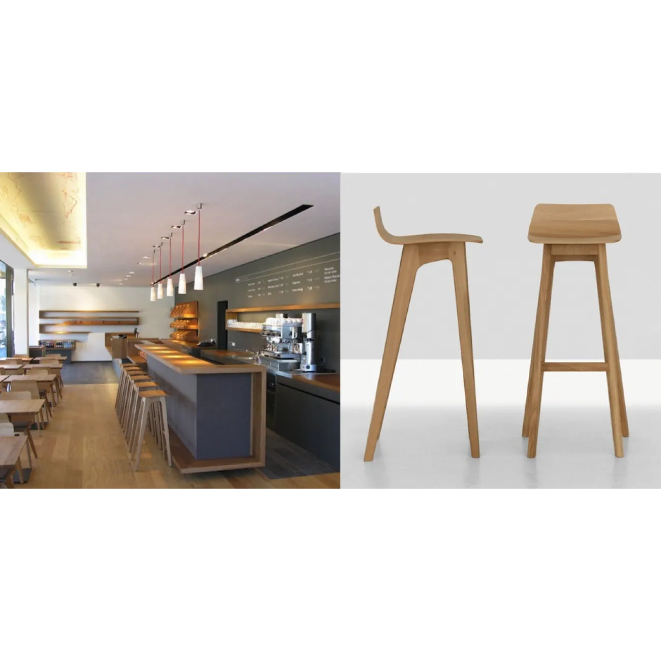 Барный стул Morph Bar Stool designed by Formstelle		 in 2010 от LaLume