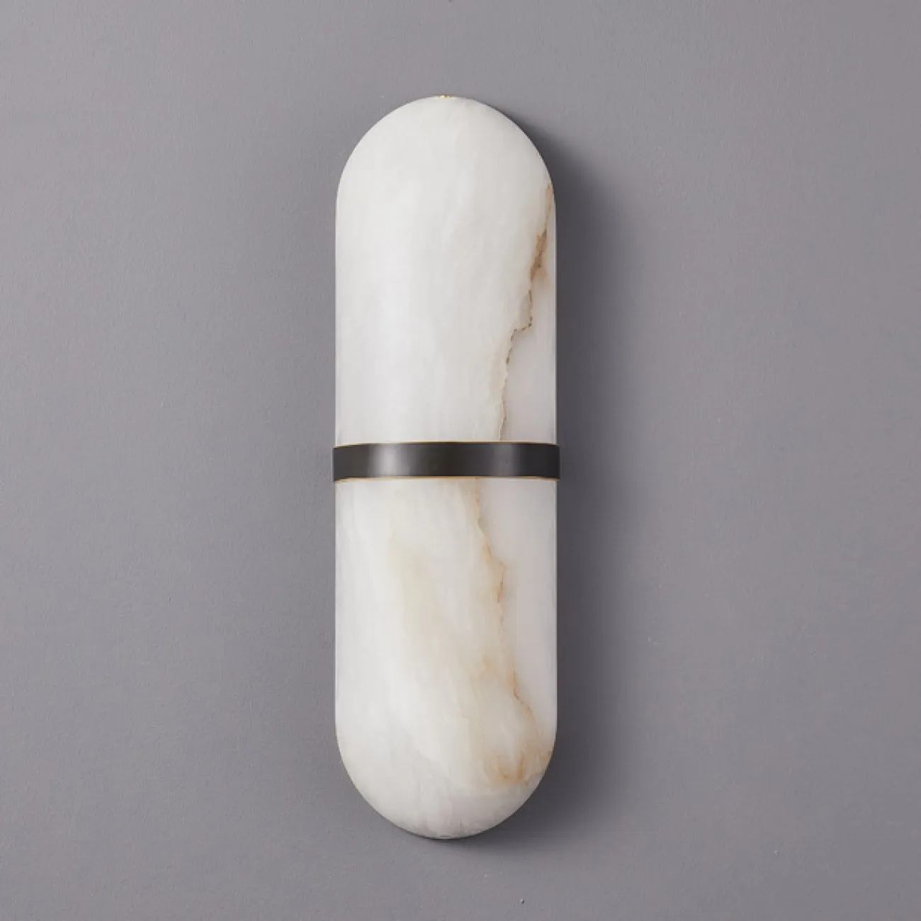 Серия настенных светодиодных светильников со скругленным корпусом из натурального мрамора и латуни SABBE D12 Brass Серия настенных светодиодных светильников со скругленным корпусом из натурального мрамора и латуни SABBE D12 Brass